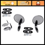 Chrome Side Mirror Pair For 1966-1975 Mopar Dodge Plymouth Exterior Rearview. Fixed Price $87.99.