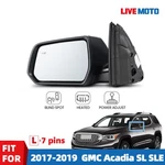 For Gmc Acadia 2017-2019 Driver Side View Mirror Power Heated W/blind Spot Pin. Fixed Price $119.00.