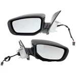 Kool Vue CH1321363 CH1320363 Mirror Set Of Left Right For 2013-2015 Dodge Dart. Fixed Price $151.01.