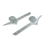 Hood Side Emblem Ford F-100 Chrome 1956 Truck B6C-16720-CPR Us Stock New. Fixed Price $78.02.