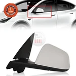 White Mirror Left Side Fit Tesla Model Y 2020-2023 13PIN Heated Power 159411100C. Fixed Price $120.00.