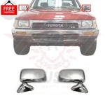 New Front Left & Right Manual Mirror Chrome Set Of 2 For 1989-1995 Toyota Pickup. Fixed Price $60.33.
