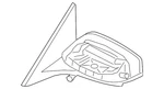 Genuine Nissan Mirror Assembly 96302-9DD5D. Fixed Price $1404.38.