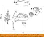 Gm Oem 14-19 Sierra 1500 Limited Outside Mirrors-mirror Glass 22919747. Fixed Price $174.71.