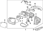 Genuine Gm Mirror Assembly 26528860. Fixed Price $300.79.