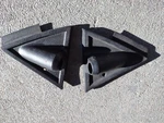1979-'84 Oem Ford Driver & Passenger Interior Side Rear View Mirror Panel / Trim. Fixed Price $30.00.