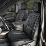 Ford F-150, 250, 350, 450-SEAT Cover Solutions-soft Touch Leather-semi Custom. Fixed Price $389.99.