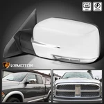 Left/driver Side Mirror Fits 2009-2012 Dodge Ram 1500 Chrome Power Heated Signal. Fixed Price $105.38.