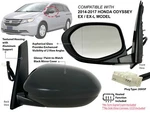 Door Mirror For 2014 2017 Honda Odyssey Ex-l Model Heated Driver Left Side. Fixed Price $84.32.