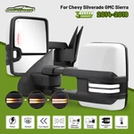 Switchback Painted White Tow Mirrors For 2014-2019 Chevy Silverado Gmc Sierra. Fixed Price $226.99.