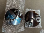 4" Pair Mg Cobra British Gt Style Fender Door Mounted Flat Glass Mirror. Fixed Price $45.00.