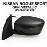 New Gray Power Mirror Fits 2017-2022 Nissan Rogue Sport Driver Side W/ Signal. Fixed Price $221.00.