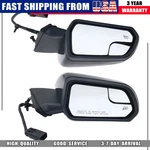 Pair Lh & Rh Mirrors W/power Fold Heat Puddle Lamp 7PIN Ford Mustang 2015-23. Fixed Price $290.66.