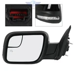 Fits Ford Explorer Left Heated Pin Mirror W/ Puddle Light Replaces GB5Z17683BA. Fixed Price $88.97.