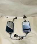 1967-1972 Ford Truck F-250 West Coast Jr Tow Mirrors Oem Early Stainless Lh+rh. Fixed Price $499.99.