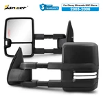 Switchback Tow Mirrors For 2003-2007 Chevy Silverado Gmc Sierra 1500 2500 3500. Fixed Price $164.99.