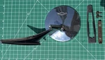 Exterior Side Rear View Mirror With Bowtie Emblem For 1966-1972 Chevrolet Cars?. Fixed Price $36.00.