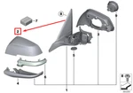 Bmw Cabrio F23 Front Left Door Mirror Frame 51168054977 No Duties. Fixed Price $123.73.