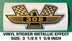 Ford Performance Eagle Emblem Logo 302 - Shelby Mustang Vinyl Decal Sticker. Fixed Price $6.47.