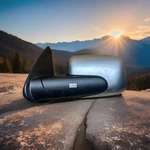 2006-07 Chevrolet Hhr Left Drivers Side Door Mirror Satin Chrome Oem 15910643. Fixed Price $46.50.