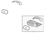 Genuine Kia Door Mirror 87620-G5360. Fixed Price $195.20.