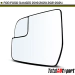Mirror Glass With Manual Adjust & Spotter Ford Ranger 2019-2024 Driver. Fixed Price $54.99.