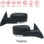 Pair Side Mirror For Ram 1500 With Power Heated Manual Fold Signal Puddle Lamp. Fixed Price $237.25.