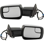 Mirrors For 2019-2022 Ram 1500 Lh Power Heated Fold Blind Spot Chrome. Fixed Price $382.67.