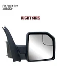 Passenger Right Side Door Mirror Power Glass Manual Folding 15-20 Ford F-150. Fixed Price $54.99.