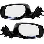 Set Of 2 Mirrors Driver & Passenger Side Heated Left Right For Q50 14-18 Pair. Fixed Price $236.10.