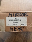 Nos 1985 Ford Mustang Svo Mirror New In Box.. Fixed Price $181.37.