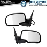 Trq Heated Power Mirror Set Of For 99-02 Chevy Silverado Sierra Pickup Truck. Fixed Price $76.94.