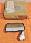1978-1983 Ford Fiesta Nos Chrome Lh Outside Rear View Door Mirror Bright Finish. Fixed Price $119.00.