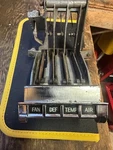 1963 1964 Chevrolet Impala Bel Air Biscayne (non A/c) Heater Controls Oem. Fixed Price $150.00.