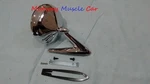 Correct Outside Round View Mirror 64 65 66 Pontiac Gto Firebird Bonneville. Fixed Price $82.00.