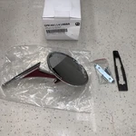 Goodmark# GMK401141066A Chrome Chevy Bowtie Side View Mirror. 66- 67 Nova. Fixed Price $64.75.