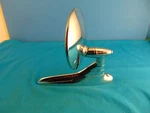 Vintage George Knight 1950 Chrome Door Fender Mirror Some Aging Still Shiny. Fixed Price $129.00.