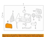 Gm Oem 16-19 Sierra 1500 Front Door Outside Mirrors-cover 23444118. Fixed Price $114.04.
