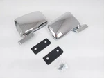Chrome Side Door Mirror Fits Datsun 73-83 B310 Nissan 80-89 720 Pickup D21 L&r. Fixed Price $63.99.