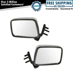 Trq Chrome Manual Side View Mirrors Pair Set For Nissan D21 Hardbody Pickup. Fixed Price $43.68.