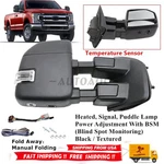 2017-2022 Ford F-250 F-350 Right Front Door Side Rear View Mirror Bsm. Fixed Price $193.99.