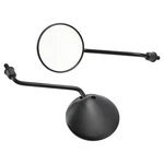 Black M10 Mirrors Set For Honda Nx 650 Dominator / Xl 600 Transalp Mtx. Fixed Price $18.99.