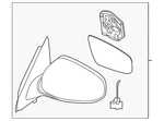 Genuine Nissan Mirror Assembly 96302-9PJ9B. Fixed Price $316.76.