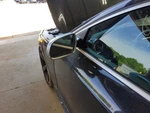 Driver Side View Mirror Power Aluminum Cover Coupe Fits 13-14 Audi RS5 308091. Fixed Price $303.88.