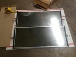 Vintage Kd Lamp Co. 16" X 6.5" Aluminum West Coast Mirror Semi Truck Square Body. Fixed Price $74.99.