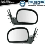 Manual Side View Mirrors Left & Right Pair Set For Blazer Jimmy S10 Pickup Truck. Fixed Price $60.28.