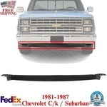 Front Lower Valance Primed W/o Tow Hook Holes For 1981-1987 Chevy C/k Suburban. Fixed Price $87.42.