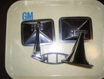 67-72 Chevrolet Gmc C/ Truck Blazer Jimmy Nos Lh Rh Mirrors 3985541 3985542. Fixed Price $300.00.