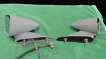 1972 73 74 75 76 Ford Torino Ranchero Bullet Racing Sport Mirrors D2OB. Fixed Price $239.99.