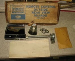 Nos 65 Ford Fairland Galaxie Remote Rear View Mirror C5AZ-17698-D. Fixed Price $99.99.